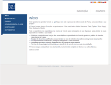 Tablet Screenshot of france-langue.com.br
